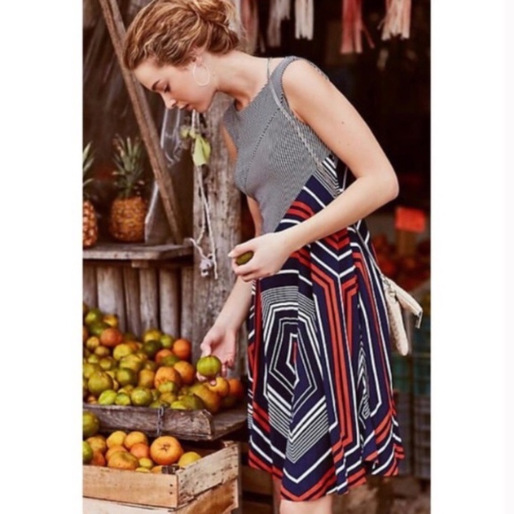 Anthropologie Maeve Cameron Swing Dress in size XS